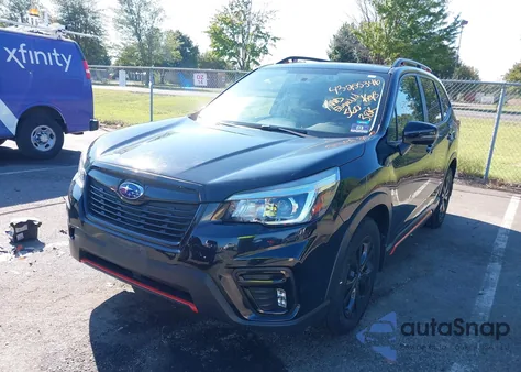 2020 Subaru Forester Sport from USA, damaged, VIN JF2SKAMC6LH429387